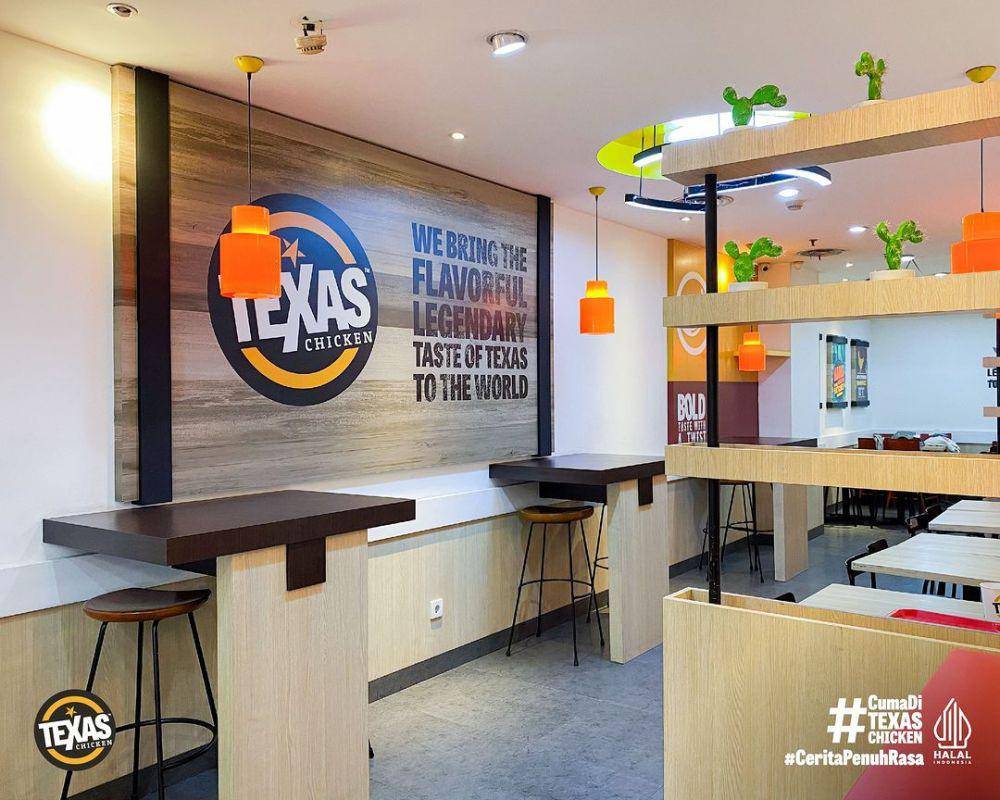 Gerai Texas Chicken Indonesia di Mall Kota Kasablanka