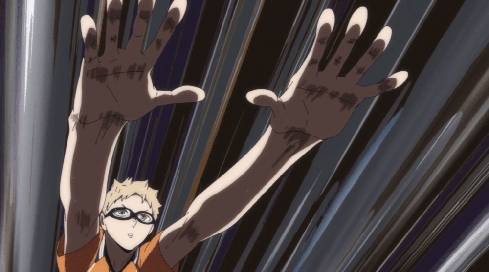 Kei Tsukishima (dok. Production I.G/ Haikyuu!!)