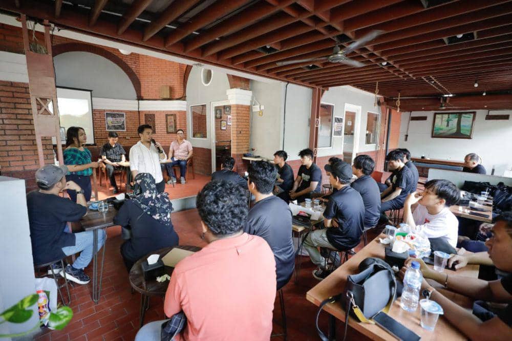 Diskusi untuk millennial dan gen Z yang digelar Civitas Ganjar di Medan, Sabtu (19/8/2023) (Dok.Istimewa)