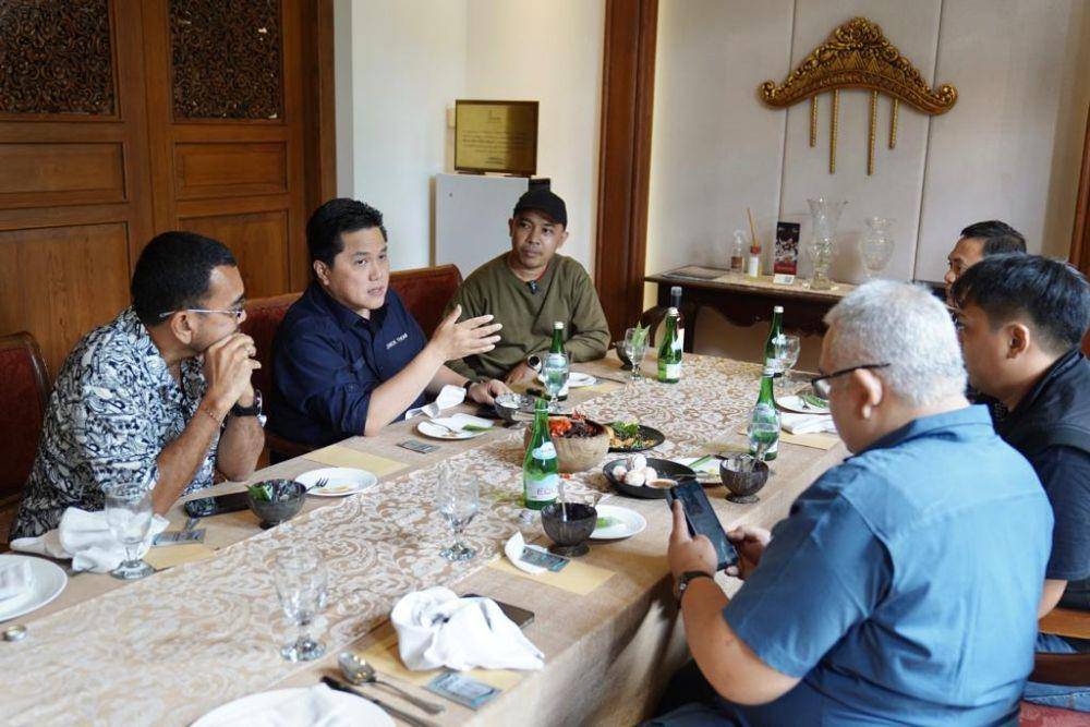 Ketum PSSI bertemu dengan suporter. (Dok. Istimewa)