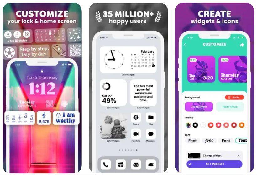 Color Widgets (dok. MM Apps)