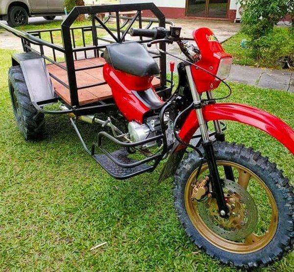 ilustrasi modifikasi modelan motor trail (facebook.com/BMK)