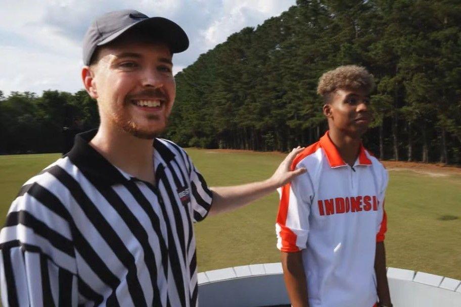 Donnie Leahy, Atlet Banyuwangi-Amerika di Olimpiade MrBeast