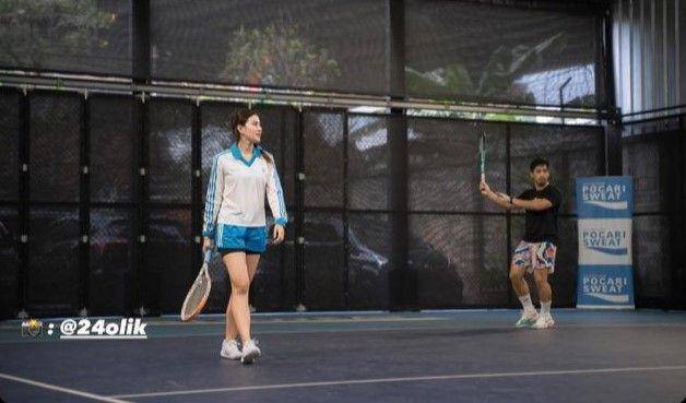 artis tanding di Andara Cup (instagram.com/24olik)