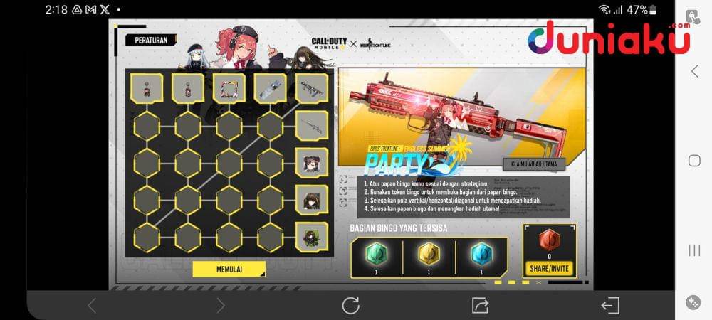 CODM x Girls Frontline. duniaku.com/Adhitya Daniel