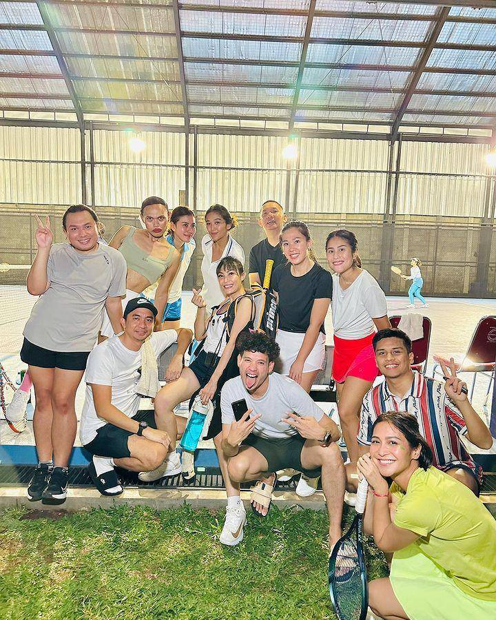 artis tanding di Andara Cup (instagram.com/mrsayudewi)
