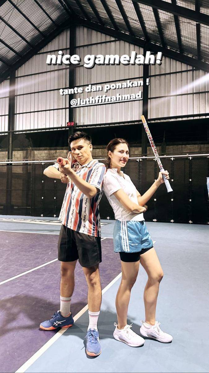 artis tanding di Andara Cup (instagram.com/syahnazs)