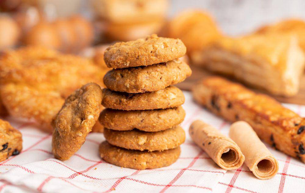 ilustrasi cookies pisang (freepik.com/jcomp)