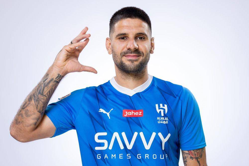 Aleksandar Mitrovic resmi bergabung ke Al Hilal (instagram.com/aleksandar_mitrovic_45)