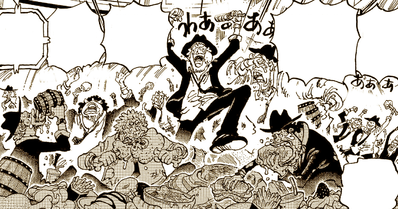 Agen Cipher Pol yang disekap York. (mangaplus.shueisha.co.jp/One Piece)