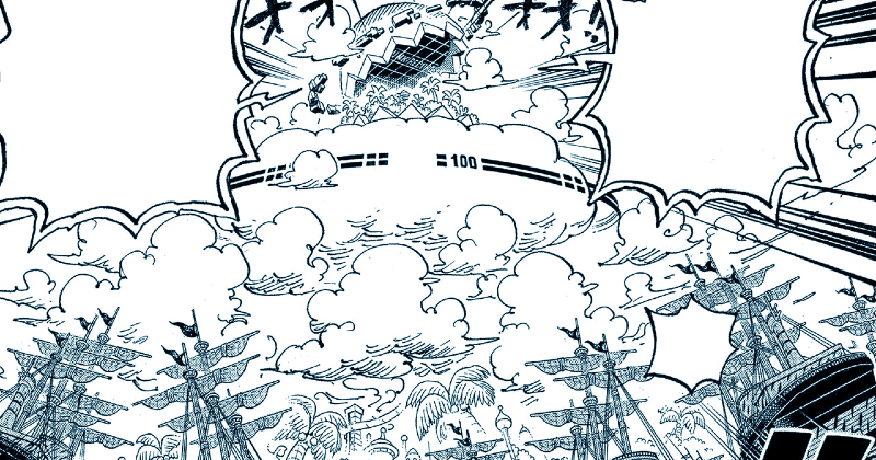 Adegan Pulau Egghead di One Piece 1090. (mangaplus.shueisha.co.jp/One Piece)