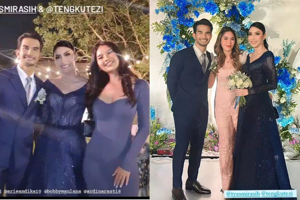 9 Potret Tamu Artis di Resepsi Tyas Mirasih dan Tengku Tezi