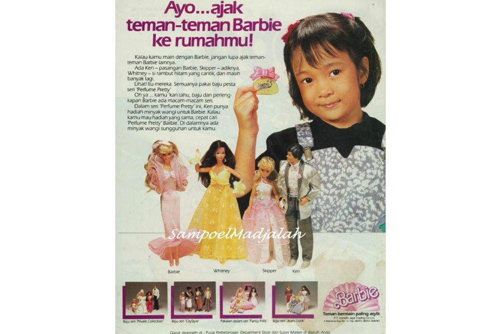 10 Iklan Mainan Boneka Barbie Jadul yang Menggugah Kenangan Masa Kecil