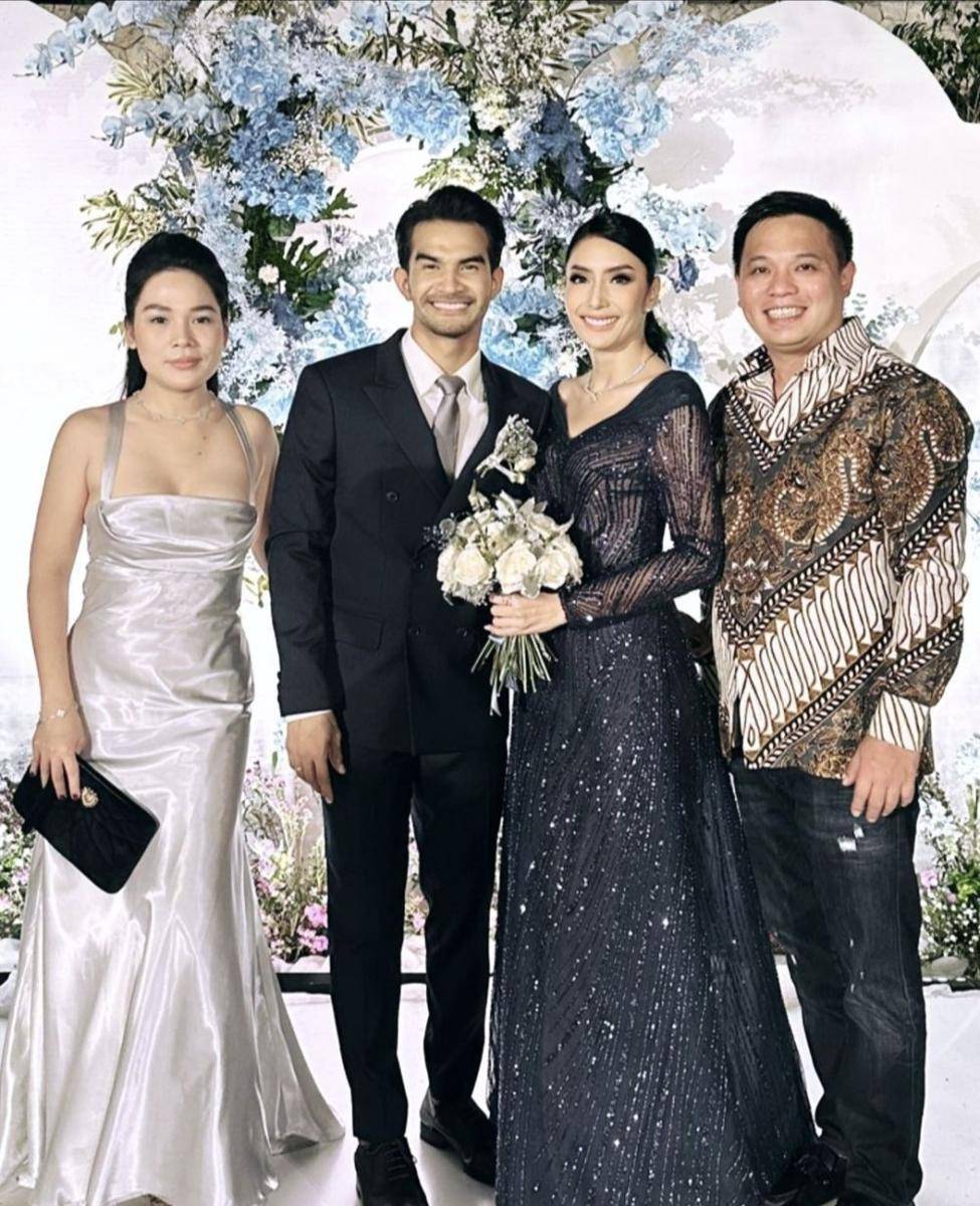 Resepsi pernikahan Tyas Mirasih dan Tengku Tezi. (Instagram.com/nmmeida)