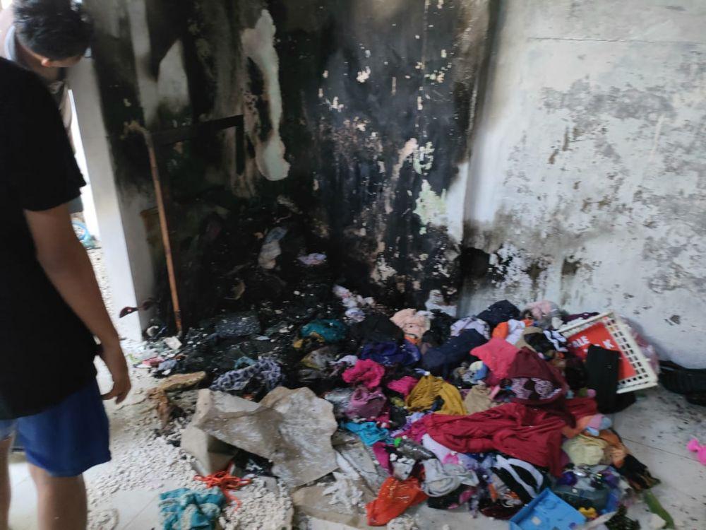 Baru Dapat Bedah Rumah, Rumah Polisi di Mataram Dilalap Api