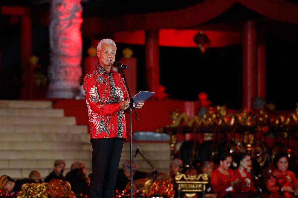 Gubernur Jawa Tengah, Ganjar Pranowo hadir dalam acara Gala Dinner 55th ASEAN Economic Ministers (AEM) (IDN Times/Istimewa)