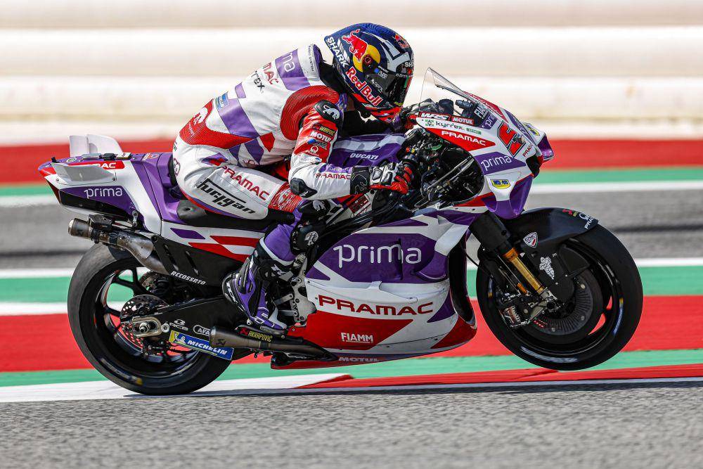 Johann Zarco saat menjalani pekan balap GP Austria 2023. (twitter.com/pramacracing)