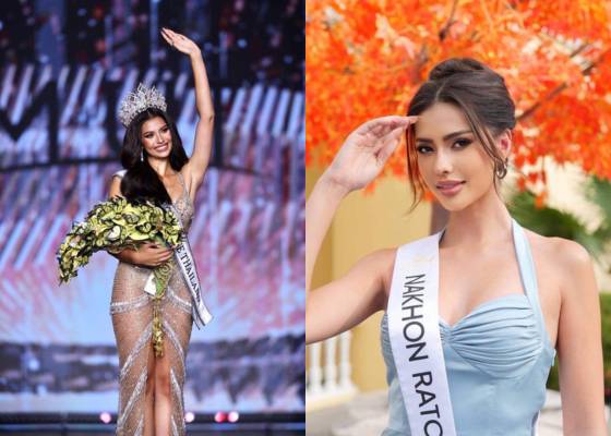 Anntonia Porsild, Pemenang Miss Universe Thailand 2023 (Instagram.com/missuniverse.in.th | Instagram.com/porxild)