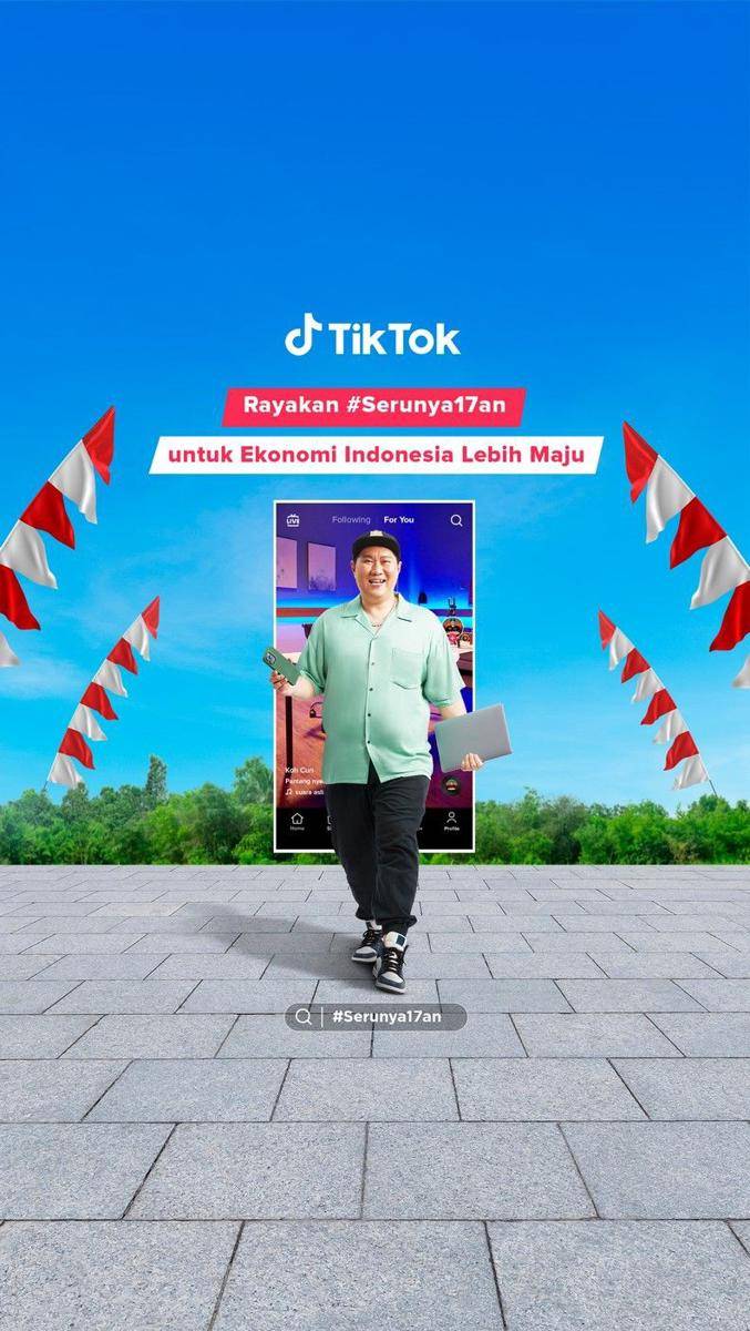 Kohcun #Serunya17an (Dok. TikTok)