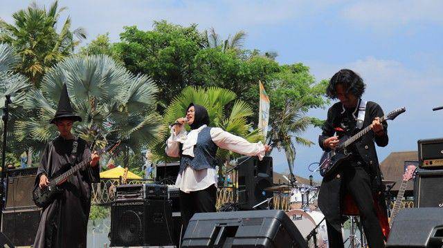 Kompetisi band Soundloka. (Dok Saloka Theme Park)