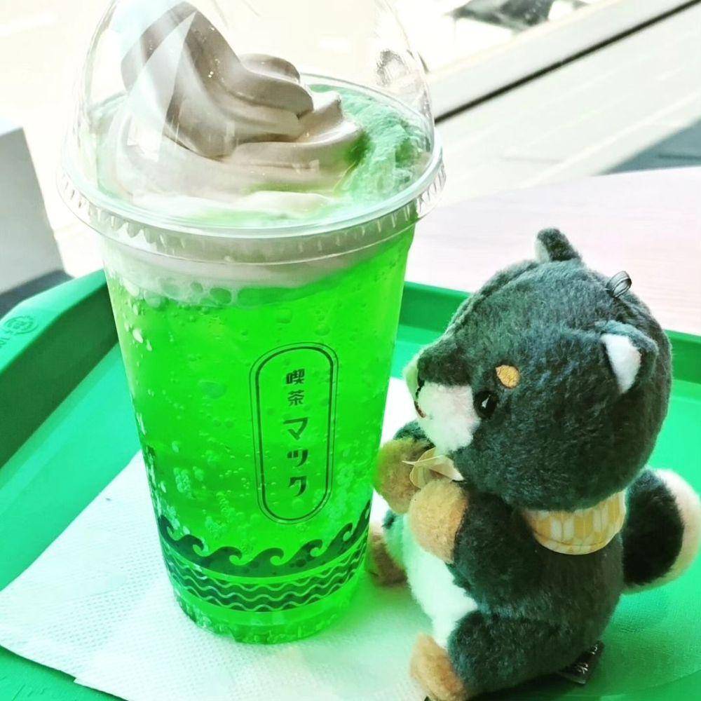 ilustrasi mcfloat melon (instagram.com/mame_chrome)
