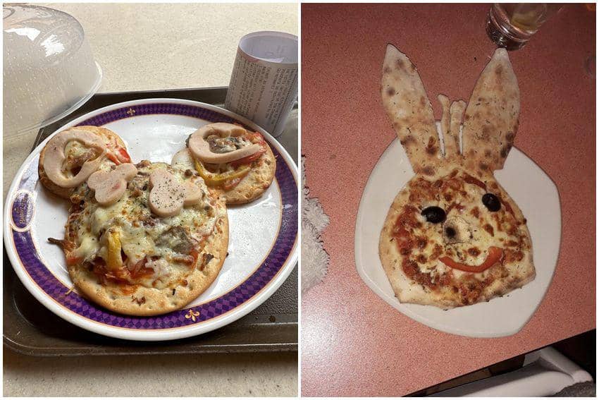 9 Potret Pizza Kocak, Ada Bentuk Mickey Mouse Tapi Aneh