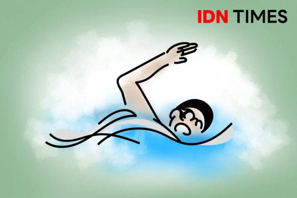 Ilustrasi tenggelam. (IDN Times/ Agung Sedana)