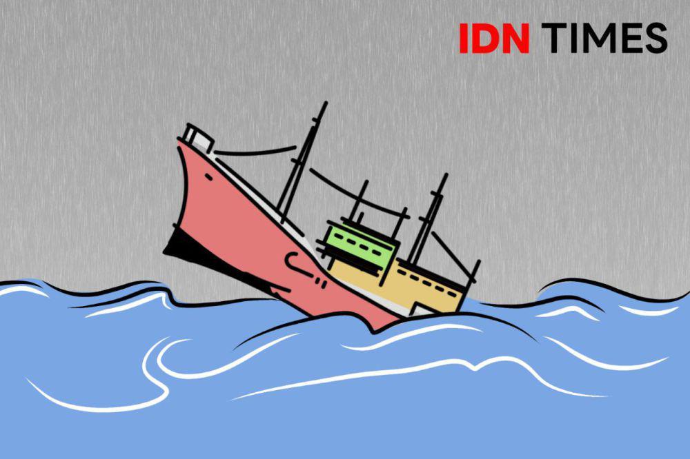 Kapal Terbalik di Perairan Selayar, 24 Penumpang Dicari