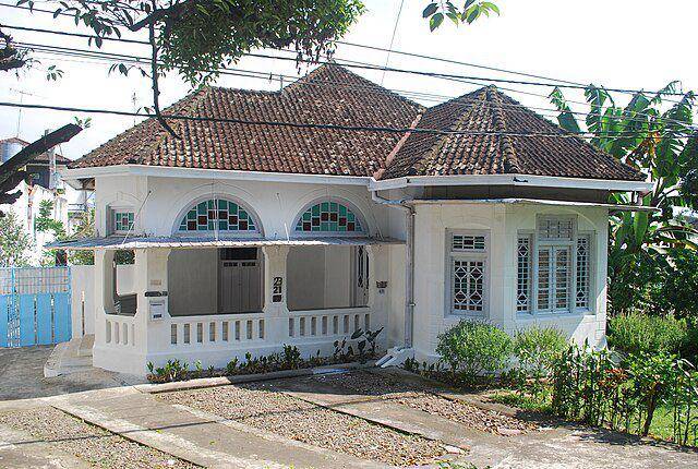 ilustrasi rumah peninggalan Belanda (commons.wikimedia.org/Badan Pelestarian Cagar Budaya Jawa Tengah)