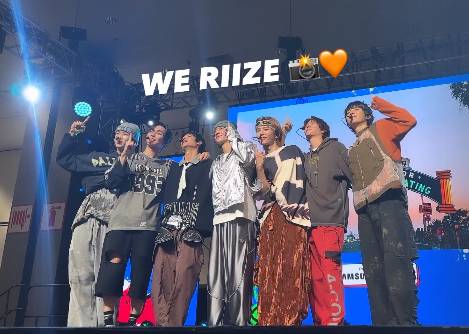 RIIZE di KCON LA 2023 (instagram.com/riize_official)