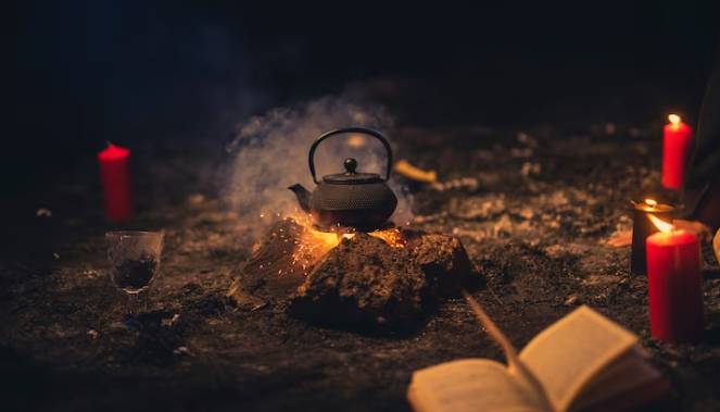 ilustrasi ritual ilmu hitam (freepik)