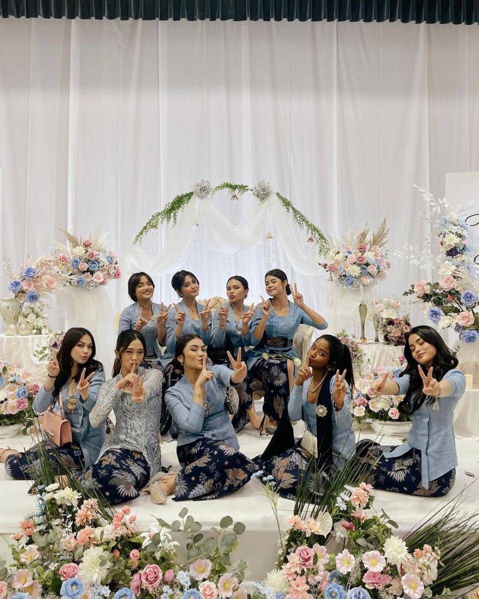 Busana bridesmaid 2023. (instagram.com/fuji_an)