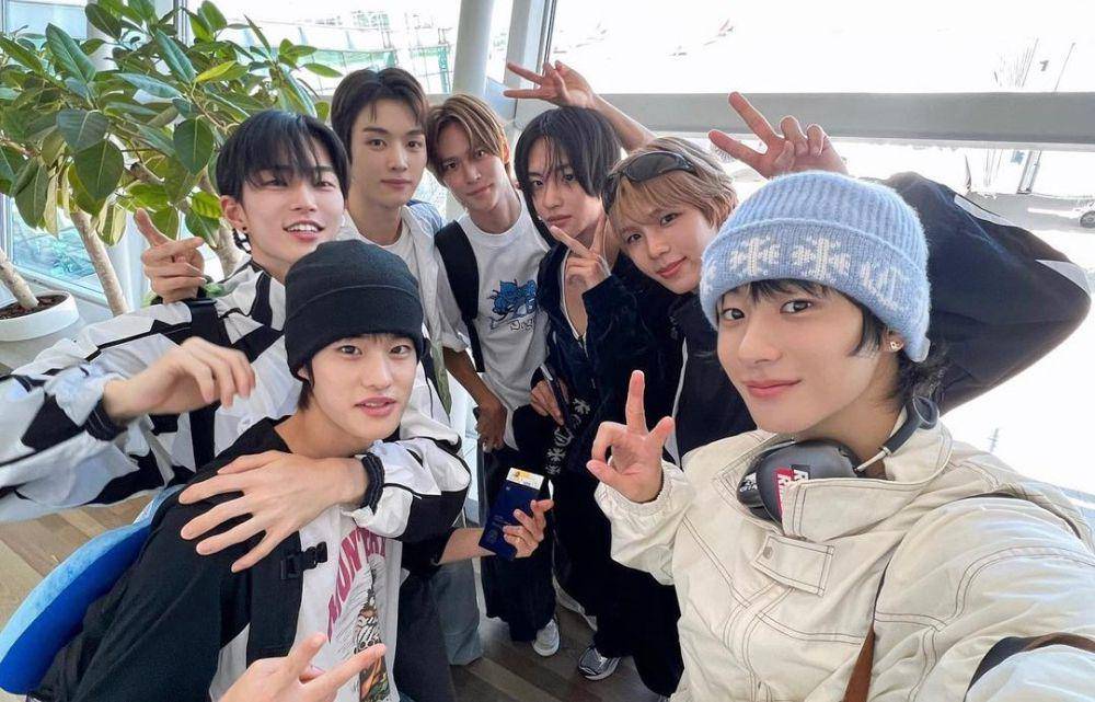 RIIZE menuju KCON LA 2023 (instagram.com/riize_official)