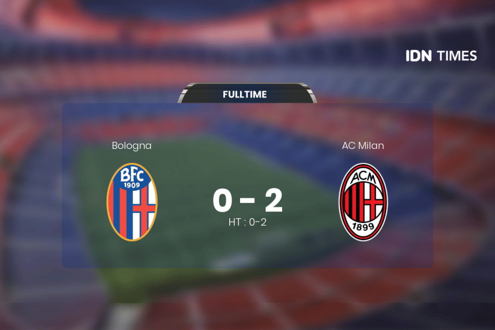AC Milan Permalukan Bologna di Kandangnya
