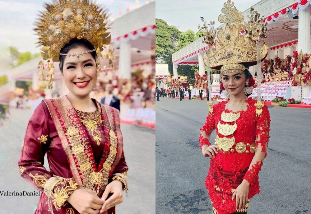 Adu Gaya Valerina Daniel vs. Frisca Clarissa, Duo MC Upacara di Istana