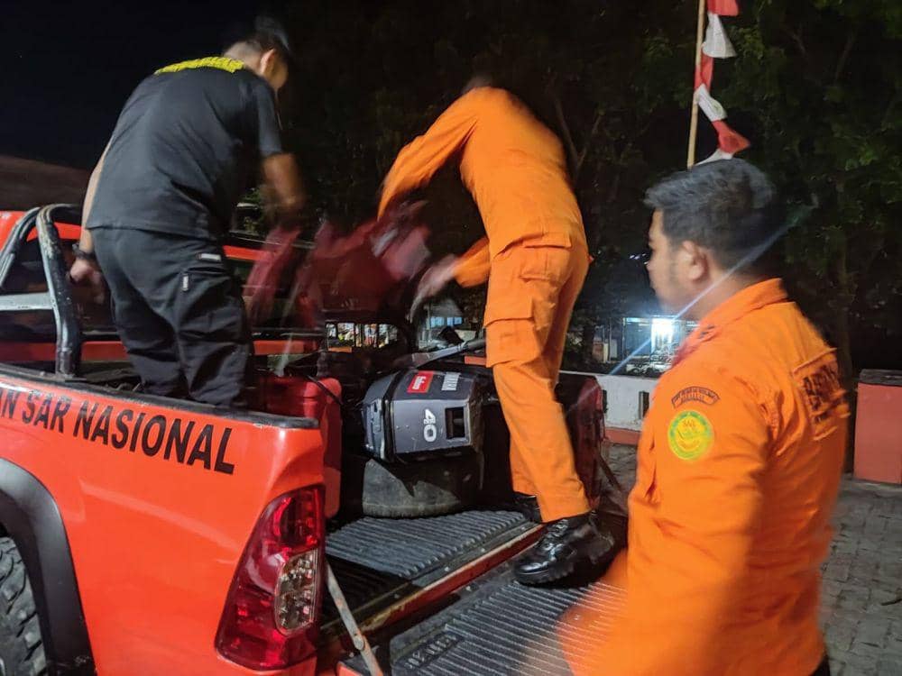 4 Pemancing Terombang-ambing di Perairan Pinrang karena Kapal Rusak