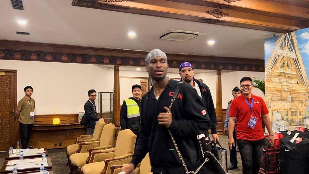 Skuad Kanada tiba di Jakarta untuk Piala Dunia Basket 2023. (Dok. LOC Piala Dunia Basket 2023)