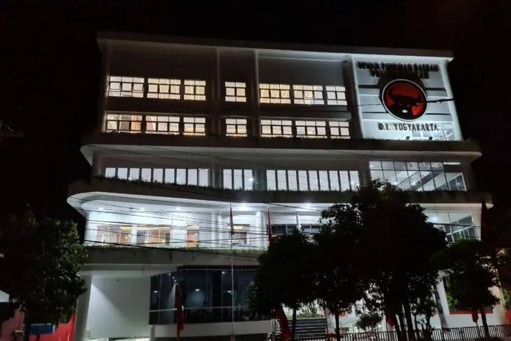 Kantor DPD PDIP DIY, Jalan Badran Kota Yogyakarta (Antaraphoto.com)