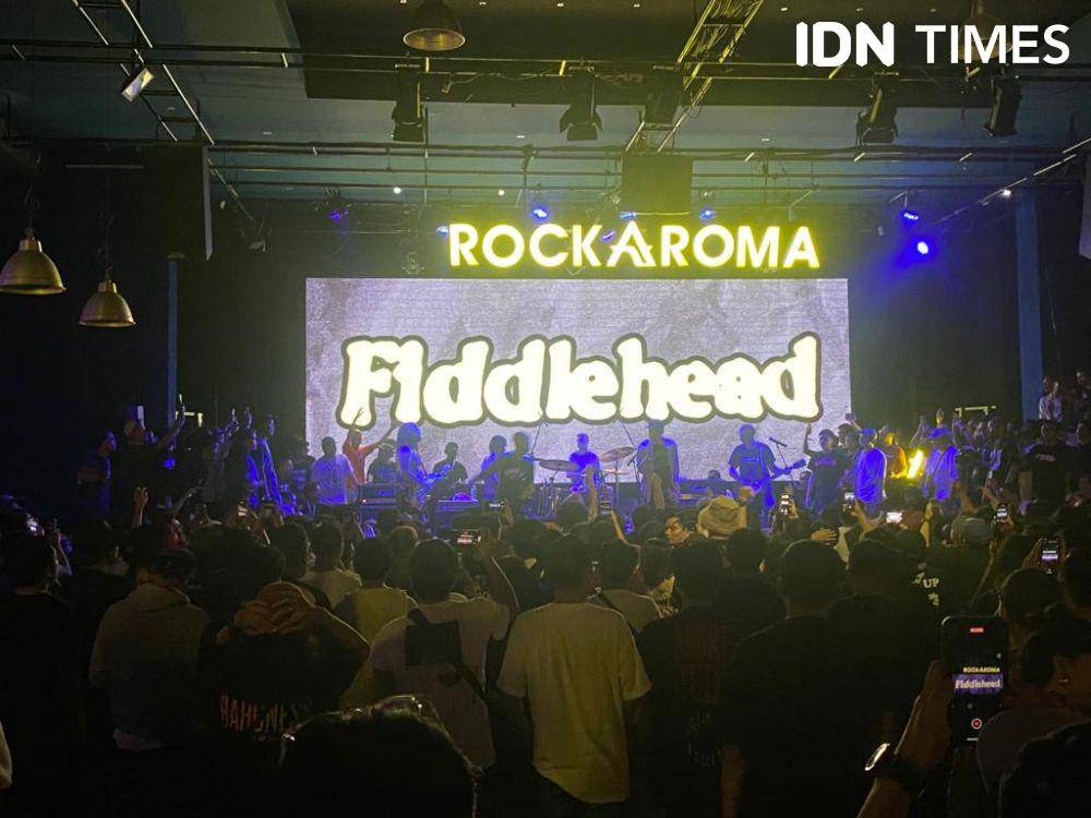 Fiddlehead saat mentas di Toba Dream dalam rangkaian tour Asia dan Australia. (IDN Times/Ilyas Mujib)