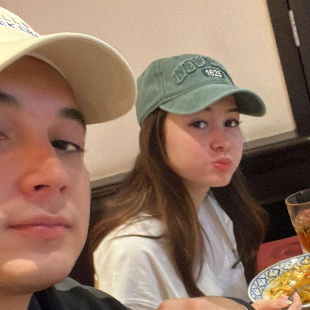 Sandrinna Michelle dan Junior Roberts (instagram.com/juniorrobertss)