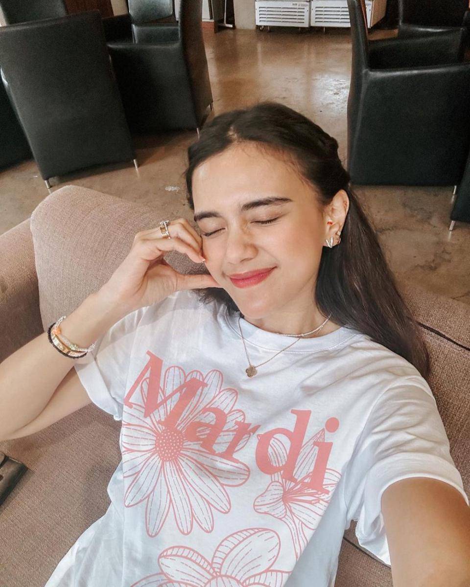 momen Audi Marissa pergi ke kafe ayah Jimin BTS (instagram.com/audimarissa)