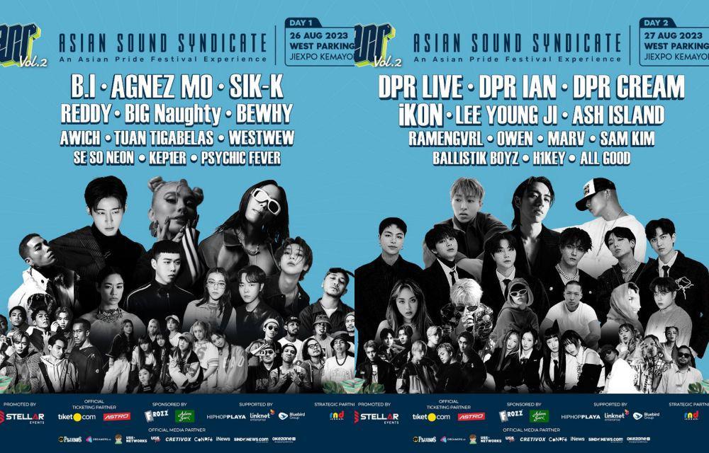 Daftar Lengkap Lineup Asian Sound Syndicate Vol. 2