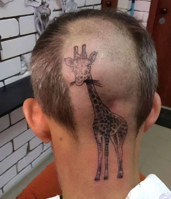 potret tato nyeleneh di bagian kepala (reddit.com/user/Severe_Foundation_94)