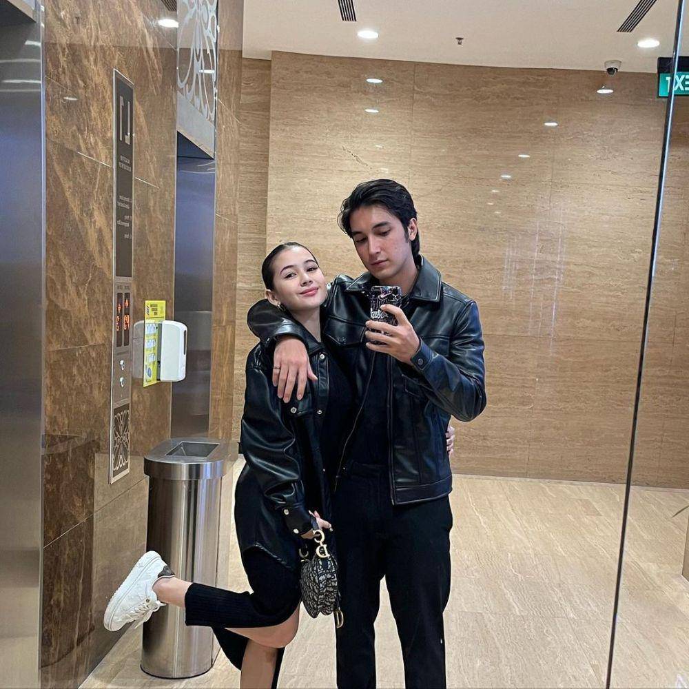 Sandrinna Michelle dan Junior Roberts (instagram.com/juniorrobertss)