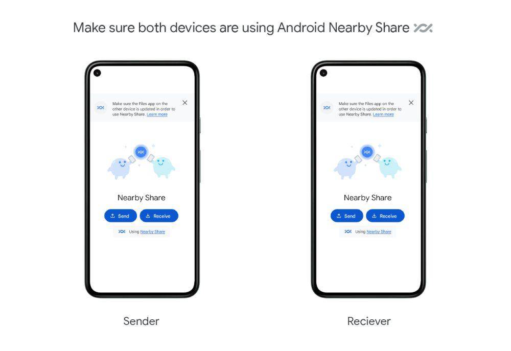 Nearby Share (dok. Android)