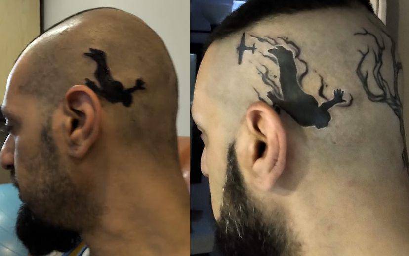 potret tato nyeleneh di bagian kepala (reddit.com/user/SatansWetJizzrag)