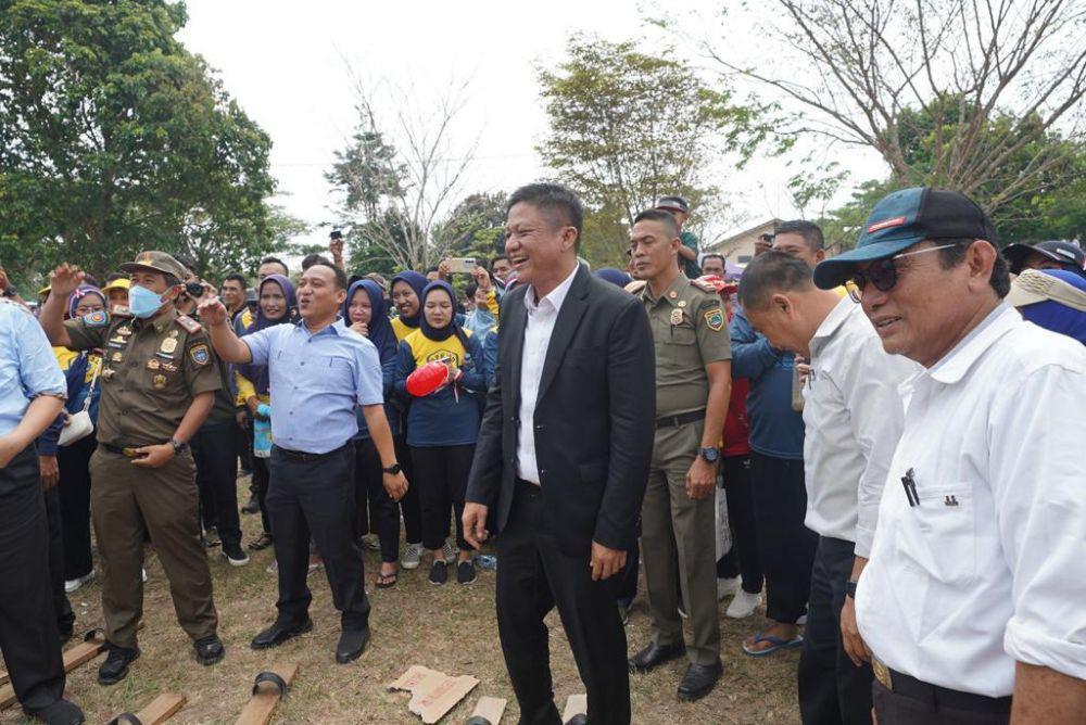 Keseruan Pemkab OKU Timur Meriahkan HUT Ke-78 RI Bersama Warga