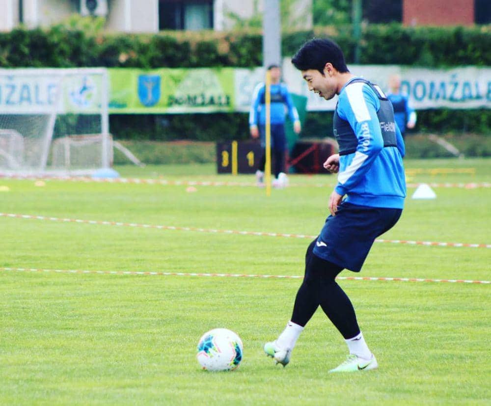 Pemain baru Persela asal Korea Selatan, Kim Dohyun. instagram.com/kim.dh.22