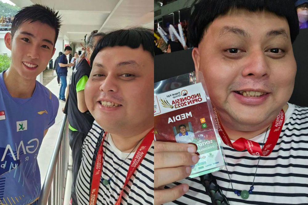 7 Momen Papham Jadi Reporter Badminton, Banyak Ketemu Atlet Dunia