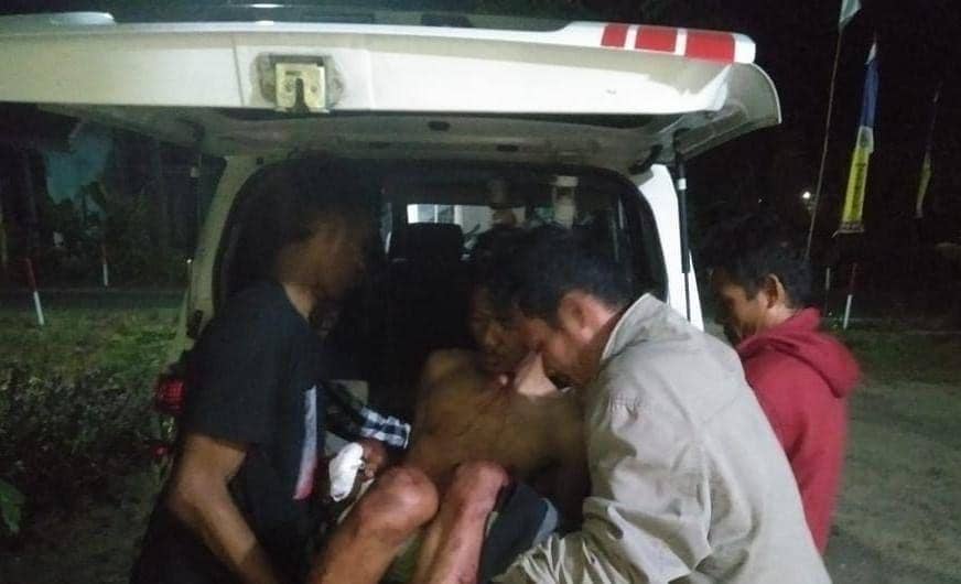 Korban anak tiri tersangka, Rendi Satriawan (20). (Dok. Polres Tanggamus).